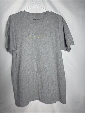 Ed Sheeran Mathematics Tour Concert Grey Tee Large
